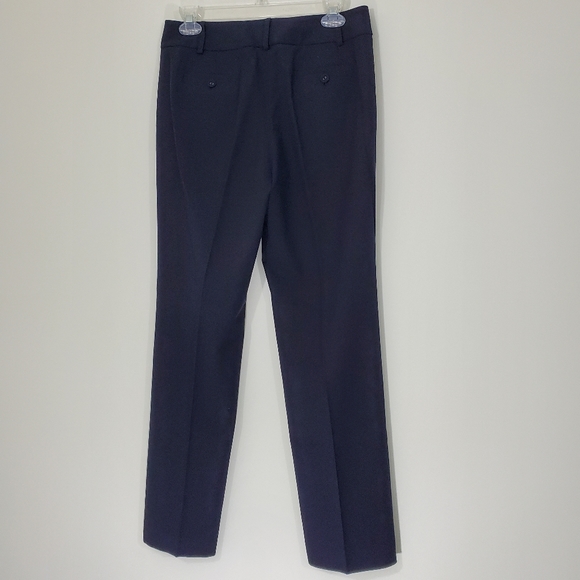 Talbots Petites Navy Stretch Pants, Size 4 - Picture 2 of 10